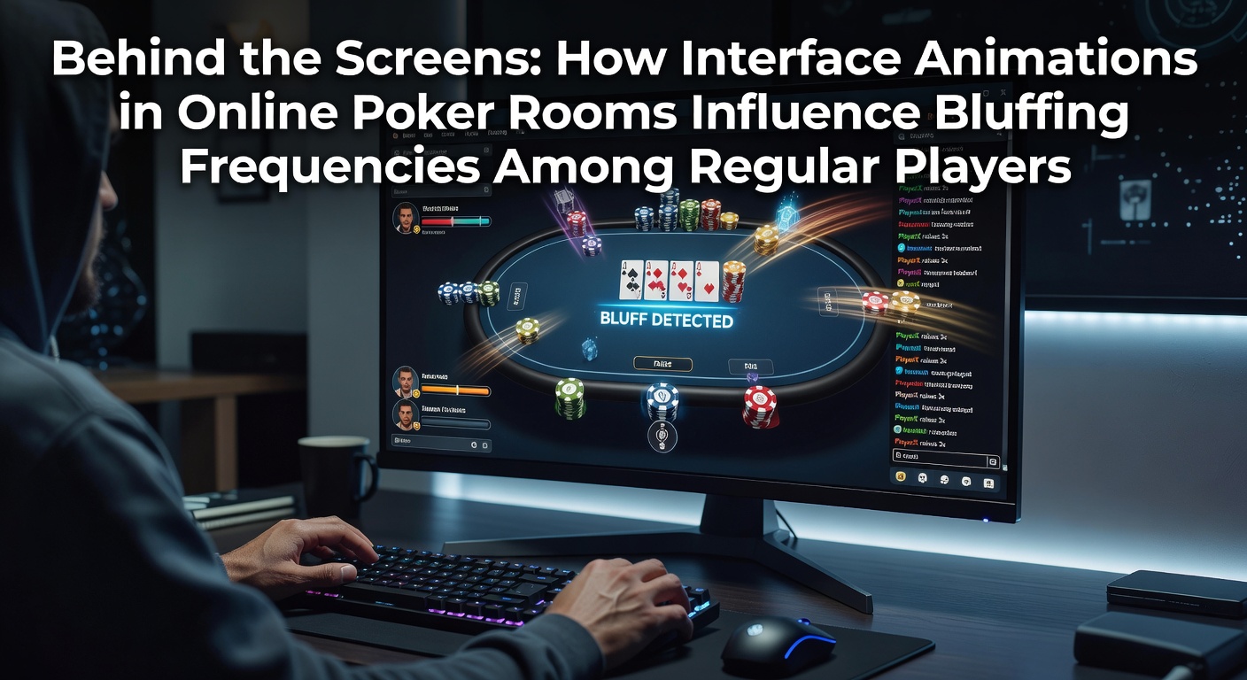 Online poker interface showing smooth card animations and chip movements during a high-stakes Texas Hold'em game