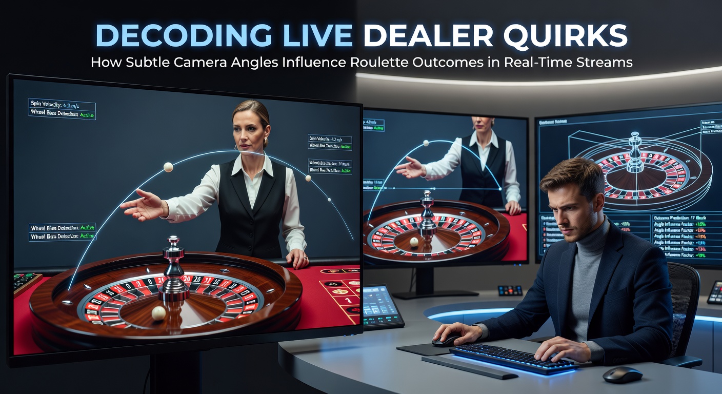 Close-up view of a live roulette wheel spinning under studio lights, with multiple camera angles capturing the ball's trajectory in a real-time stream
