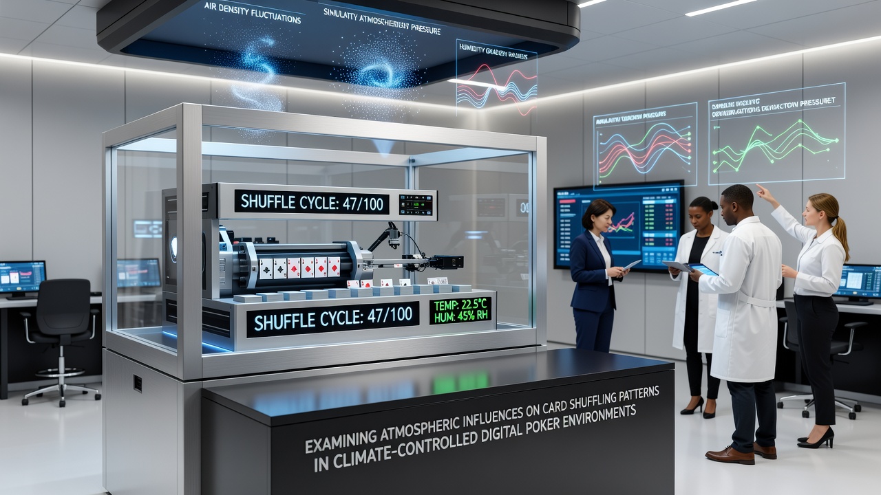 Server room climate control systems monitoring temperature and humidity for poker platform operations