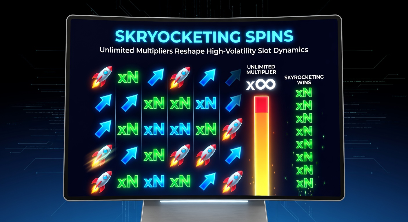 Close-up of a slot bonus round with unlimited multiplier trail climbing rapidly amid exploding symbols