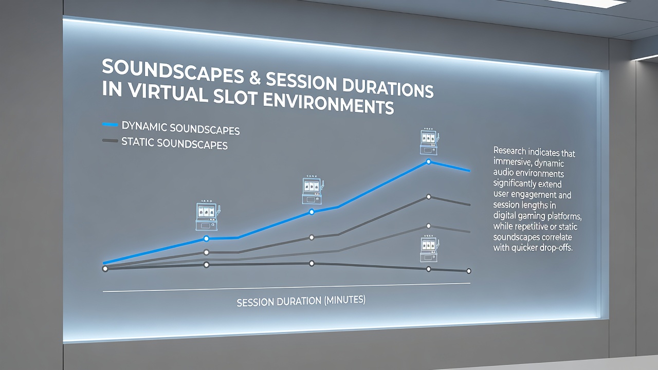 Player analytics dashboard highlighting session duration metrics linked to audio engagement levels